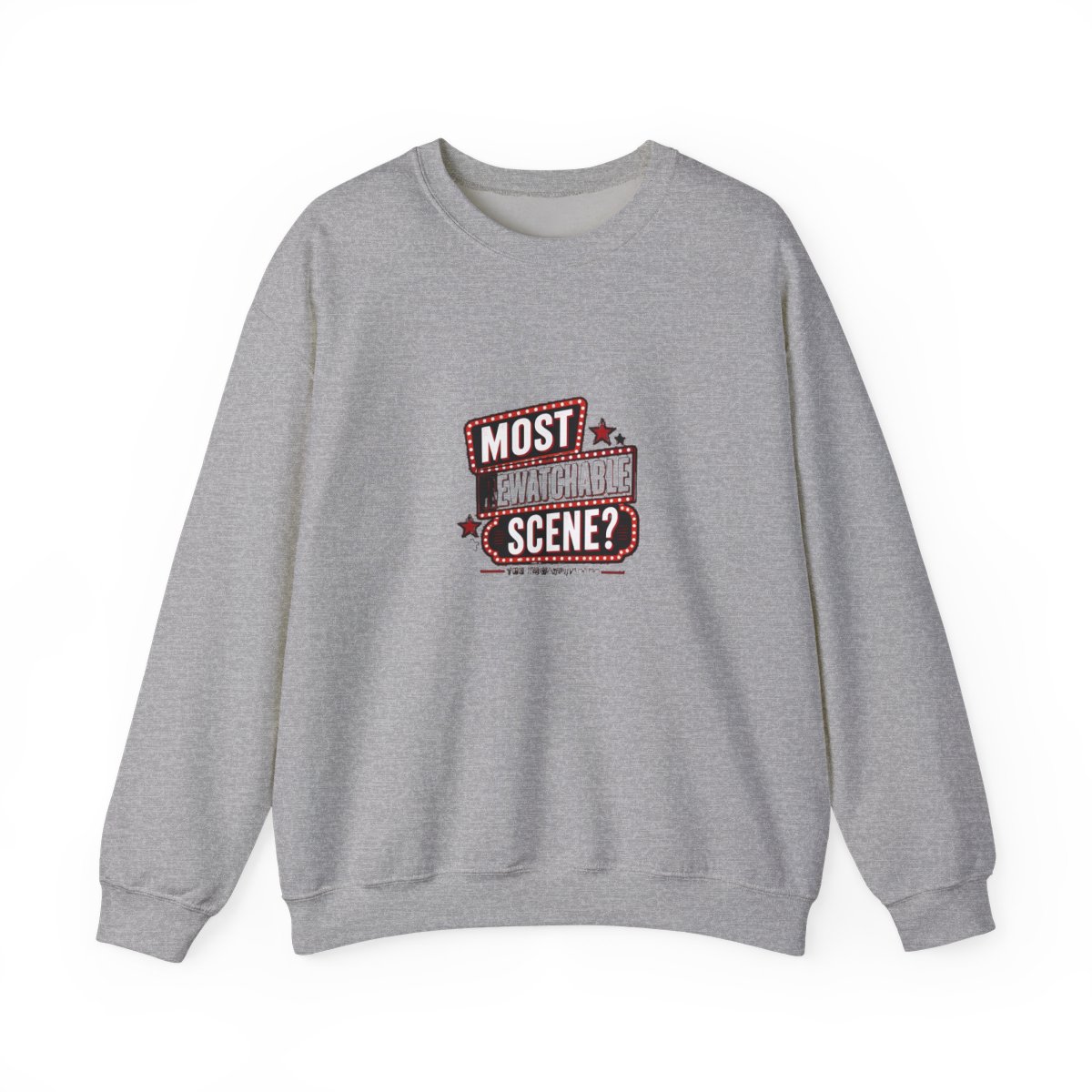 The Rewatchables "Most Rewatchable Scene?" Crewneck - alternate angle 2, merchandise