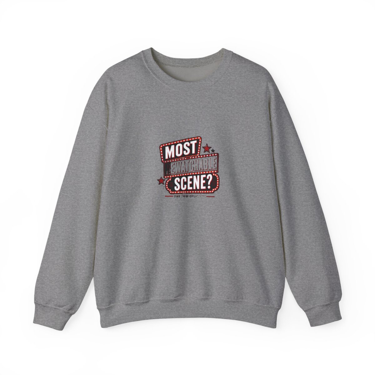 The Rewatchables "Most Rewatchable Scene?" Crewneck - alternate angle 3, merchandise