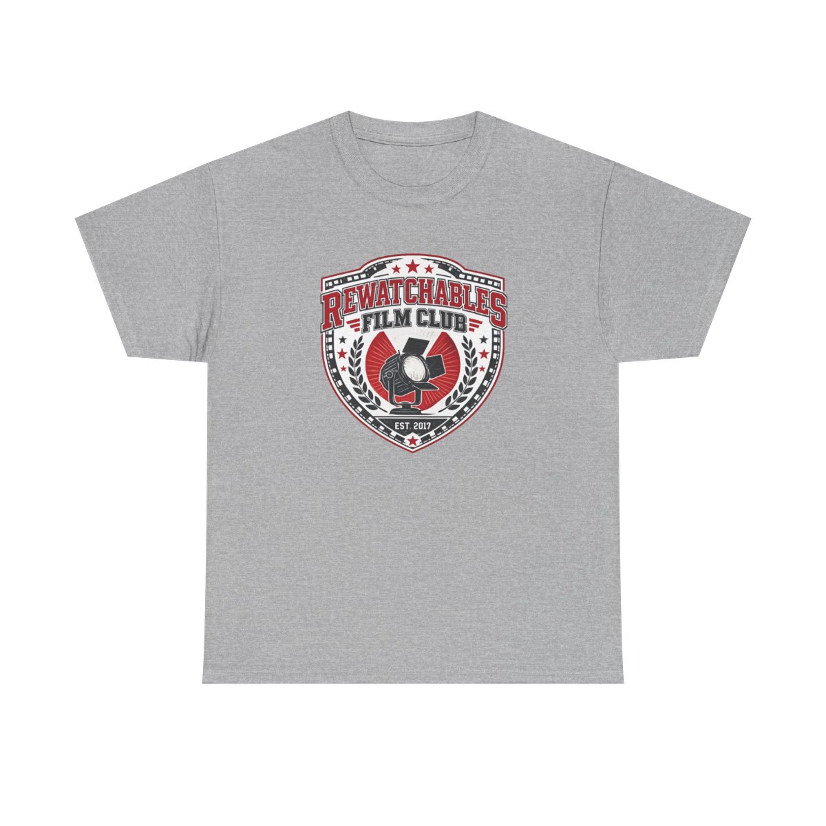 The Rewatchables "Rewatchables Film Club" Unisex Tee - alternate angle 2, merchandise