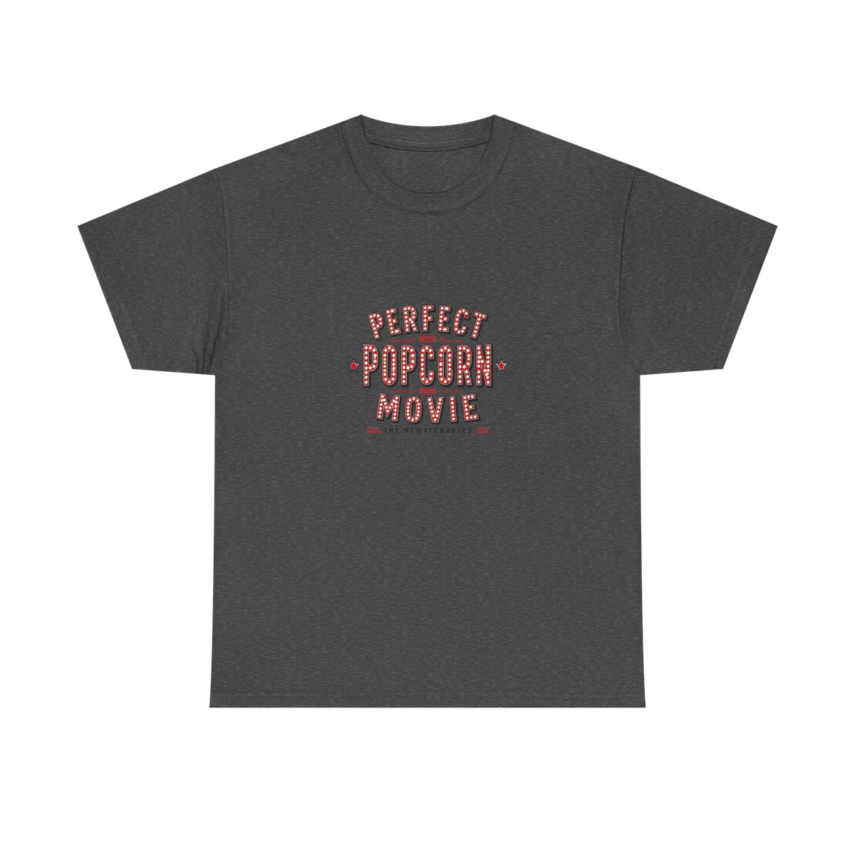 The Rewatchables "Perfect Popcorn Movie" Unisex Tee - alternate angle 4, merchandise