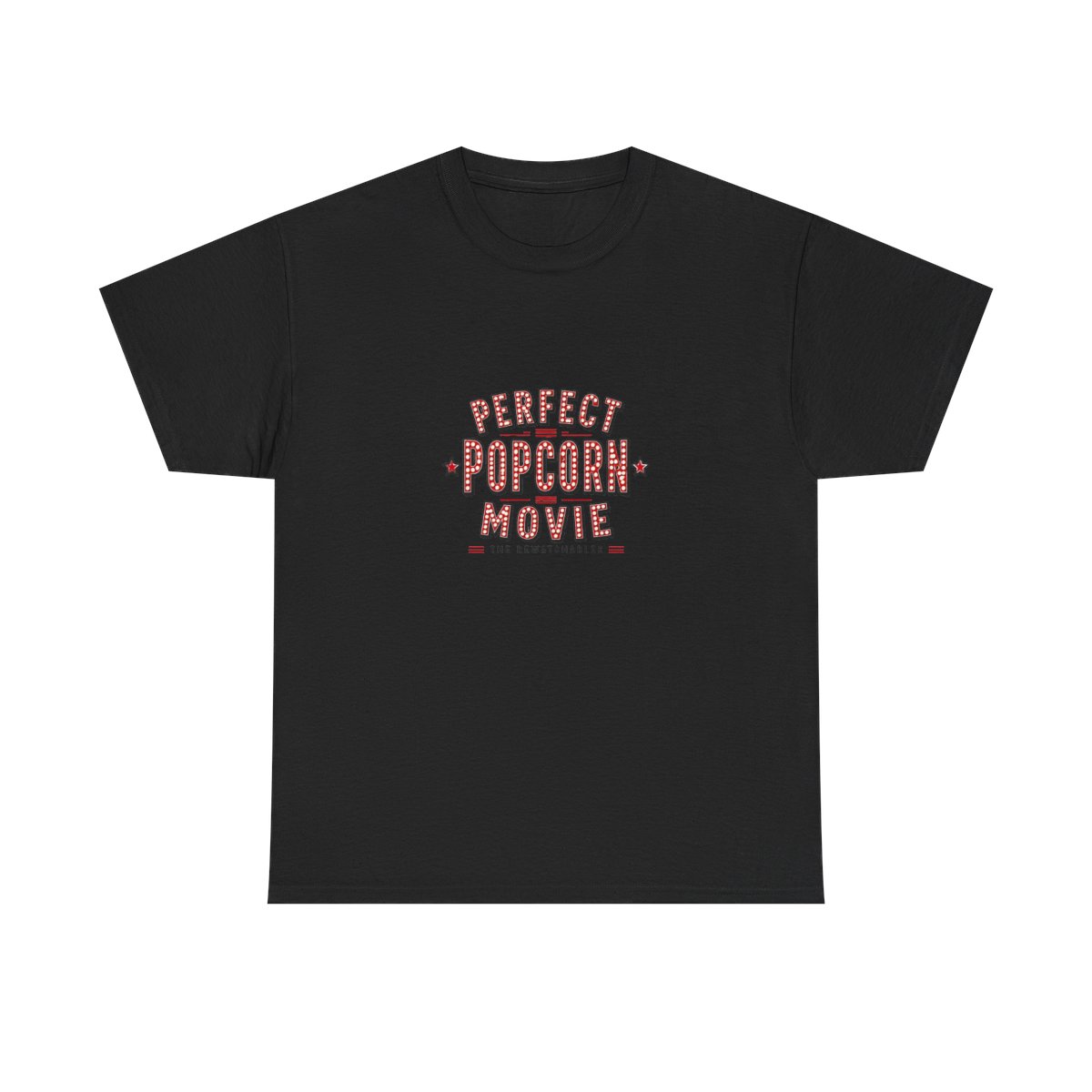 The Rewatchables "Perfect Popcorn Movie" Unisex Tee - alternate angle 2, merchandise