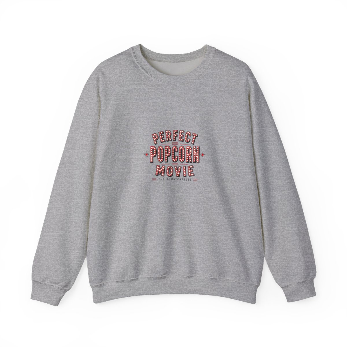 The Rewatchables "Perfect Popcorn Movie" Crewneck - alternate angle 3, merchandise