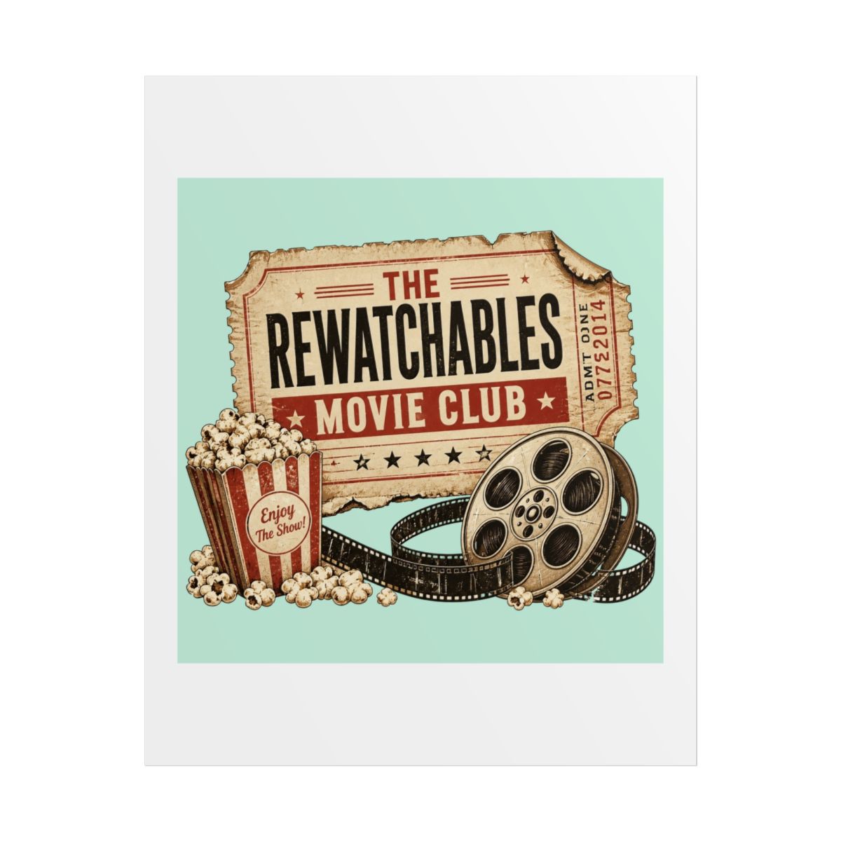 The Rewatchables "The Rewatchables Movie Club" Poster - Official Posters & Wall Art merchandise
