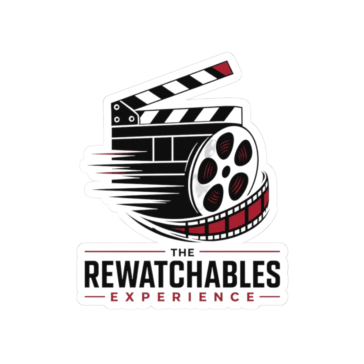 The Rewatchables "The Rewatchables Experience" Sticker - alternate angle 1, merchandise