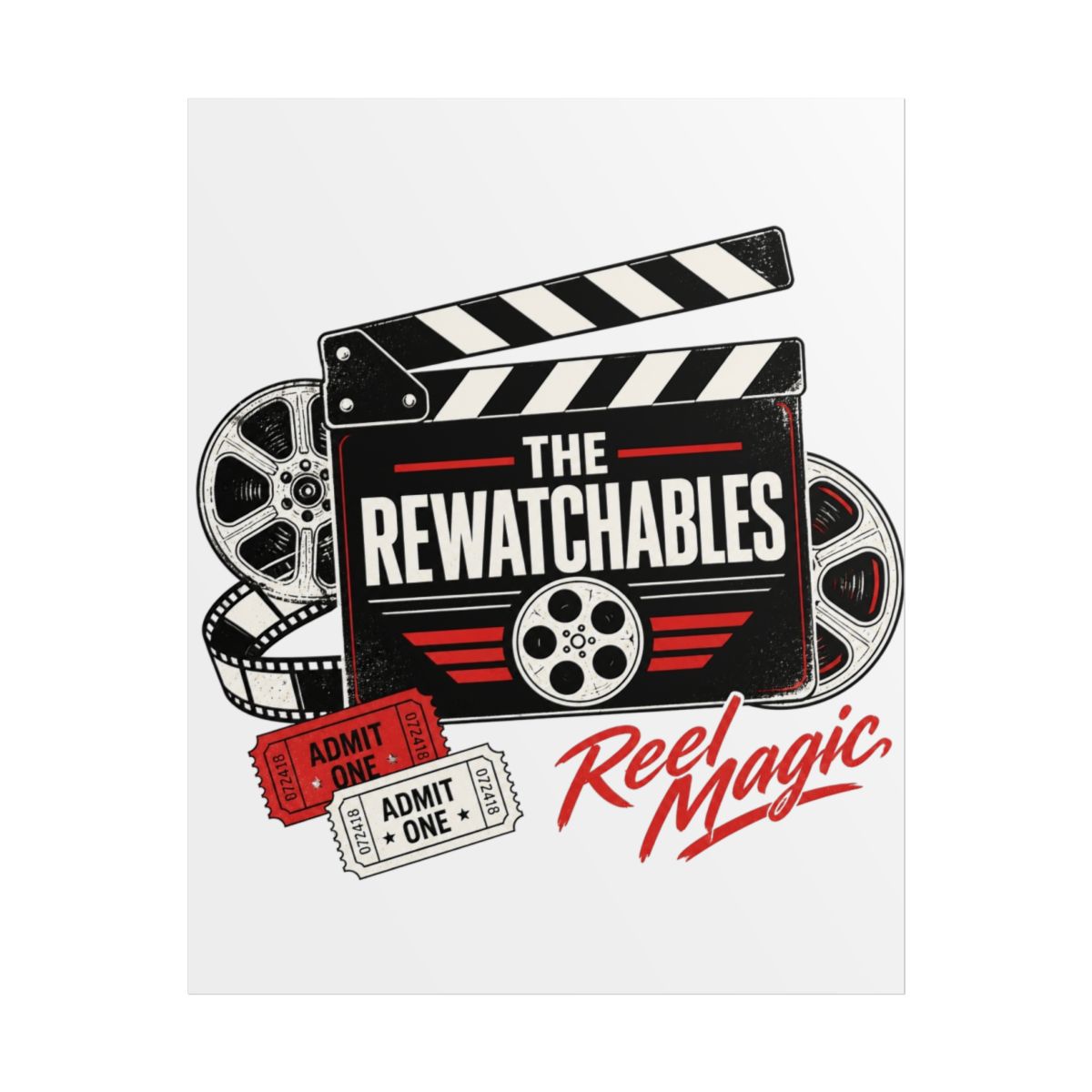The Rewatchables "THE REWATCHABLES" Poster - Official Posters & Wall Art merchandise